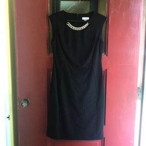 Black Calvin Klein dress